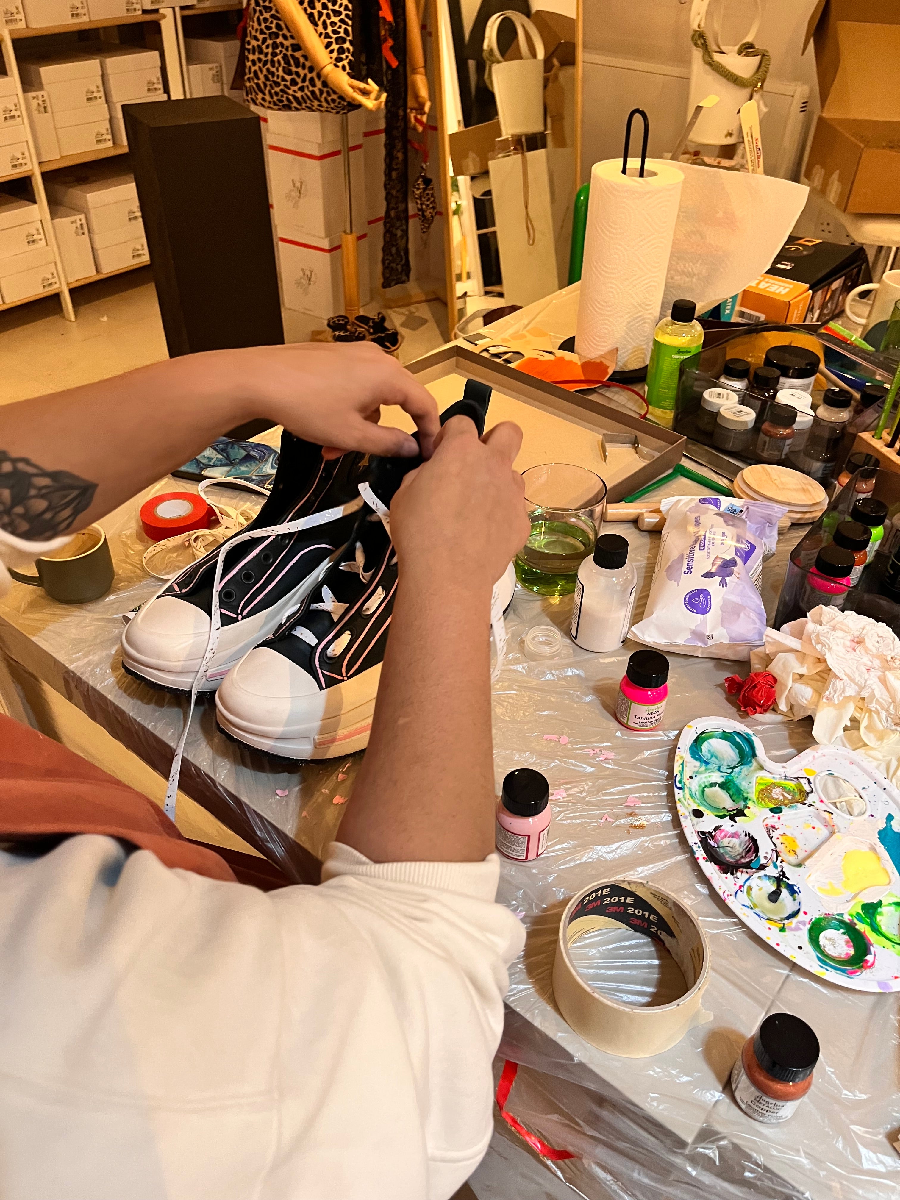 "Your sneakers, reborn" - Sneaker Alchemy Workshop