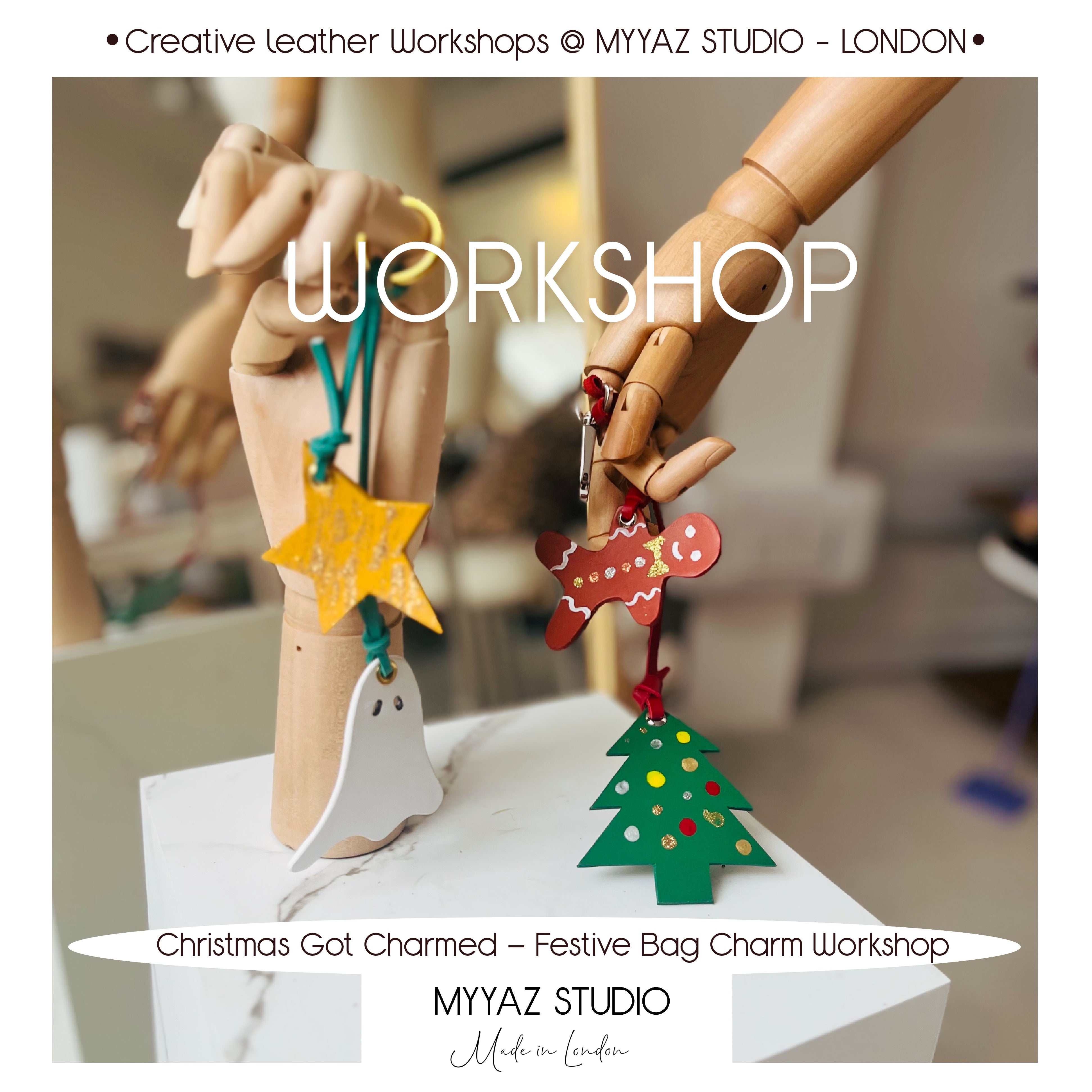 Christmas Got Charmed – Festive Bag Charm Workshop