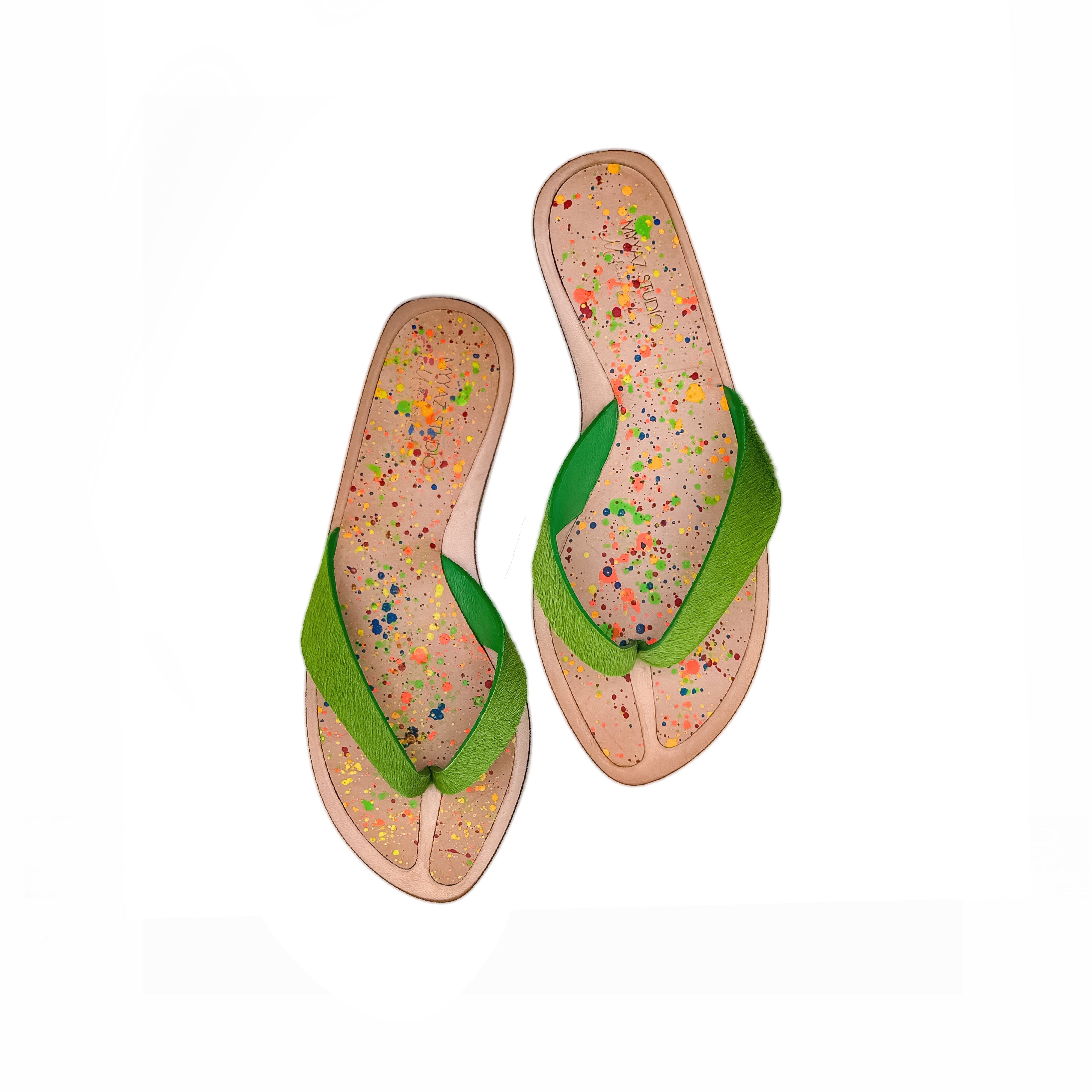 Vena sandal - Green