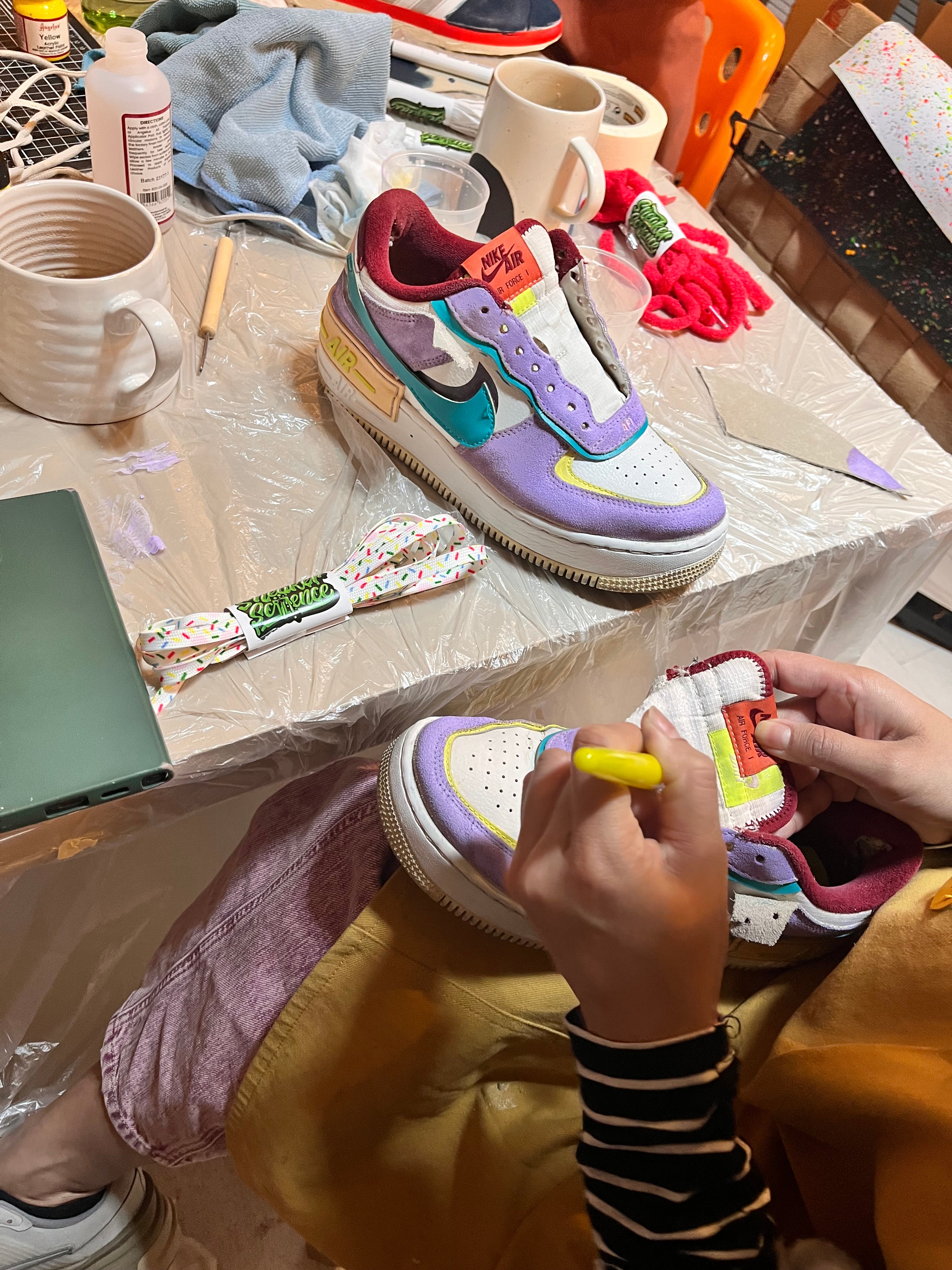 "Your sneakers, reborn" - Sneaker Alchemy Workshop