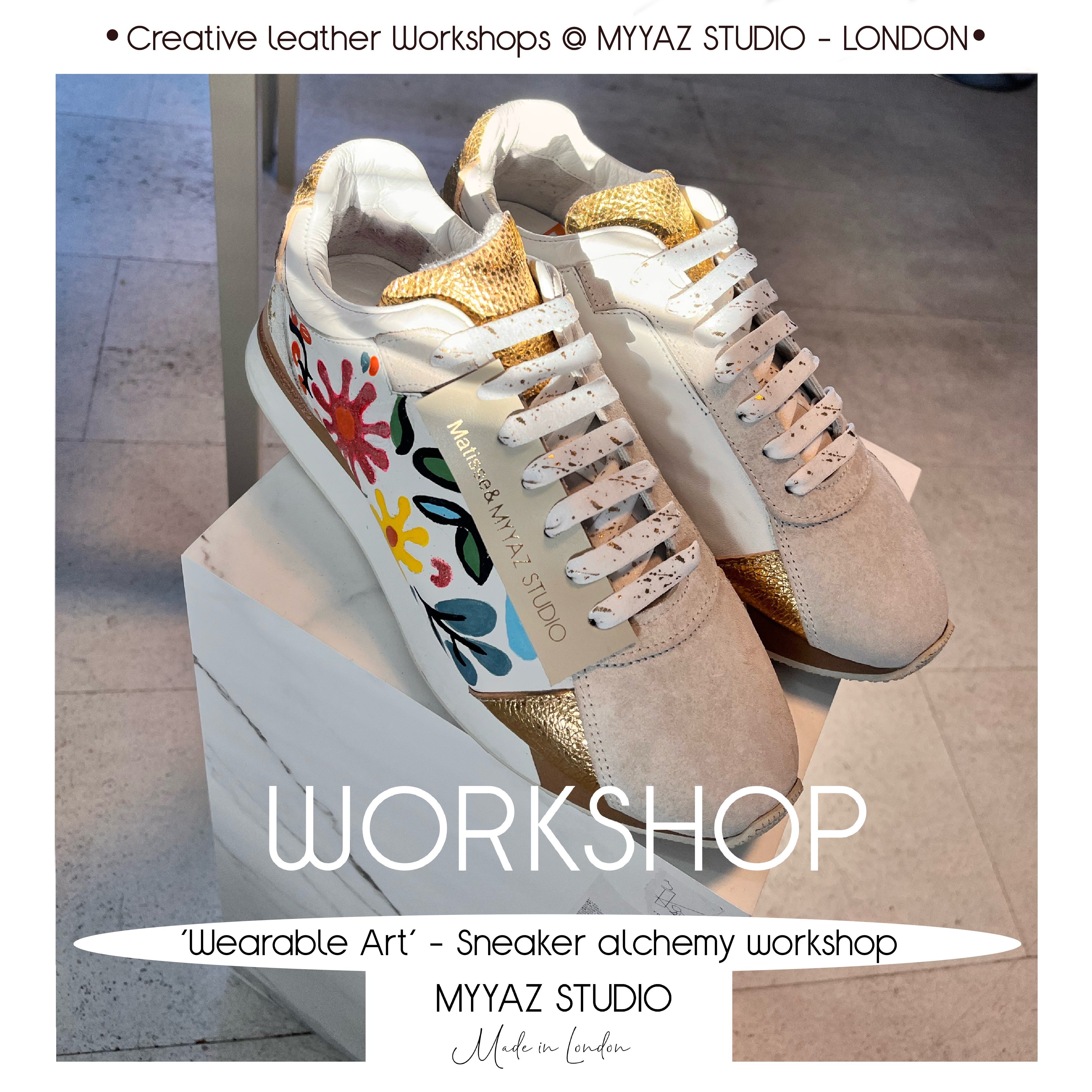 "Wearable Art" - Sneaker Alchemy Workshop