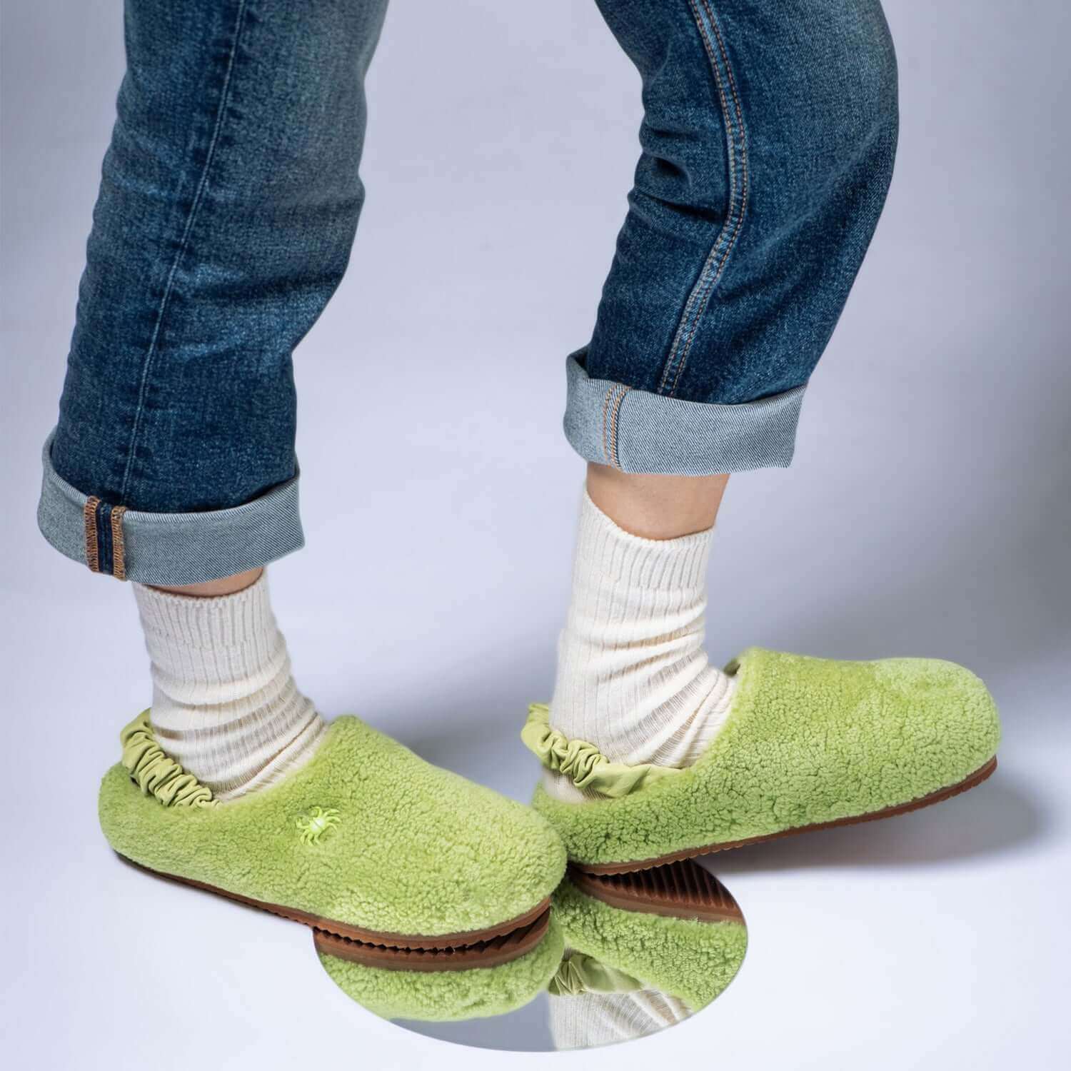TEDDY CLOG - GREEN