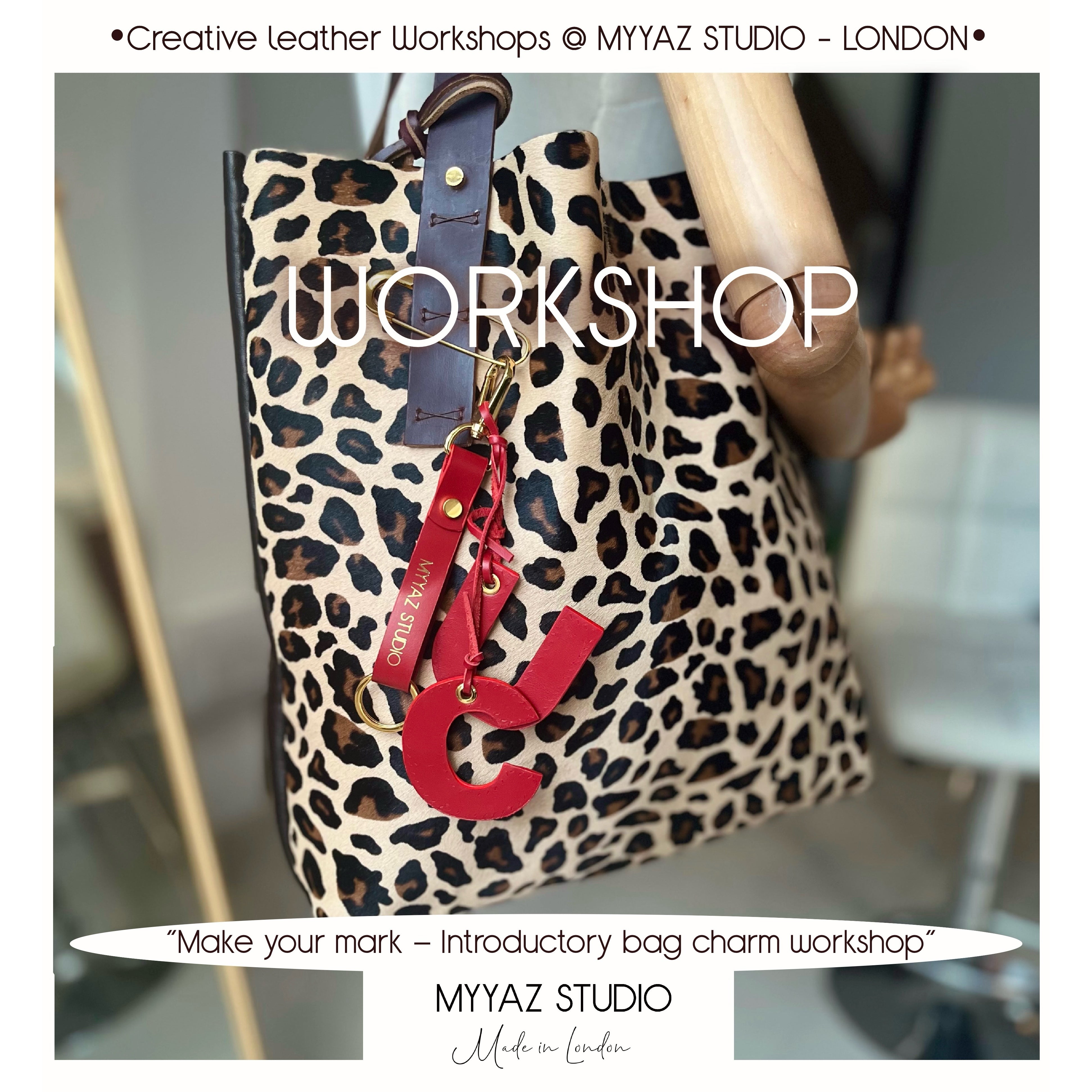 “Make Your Mark – Introductory Bag Charm Workshop”