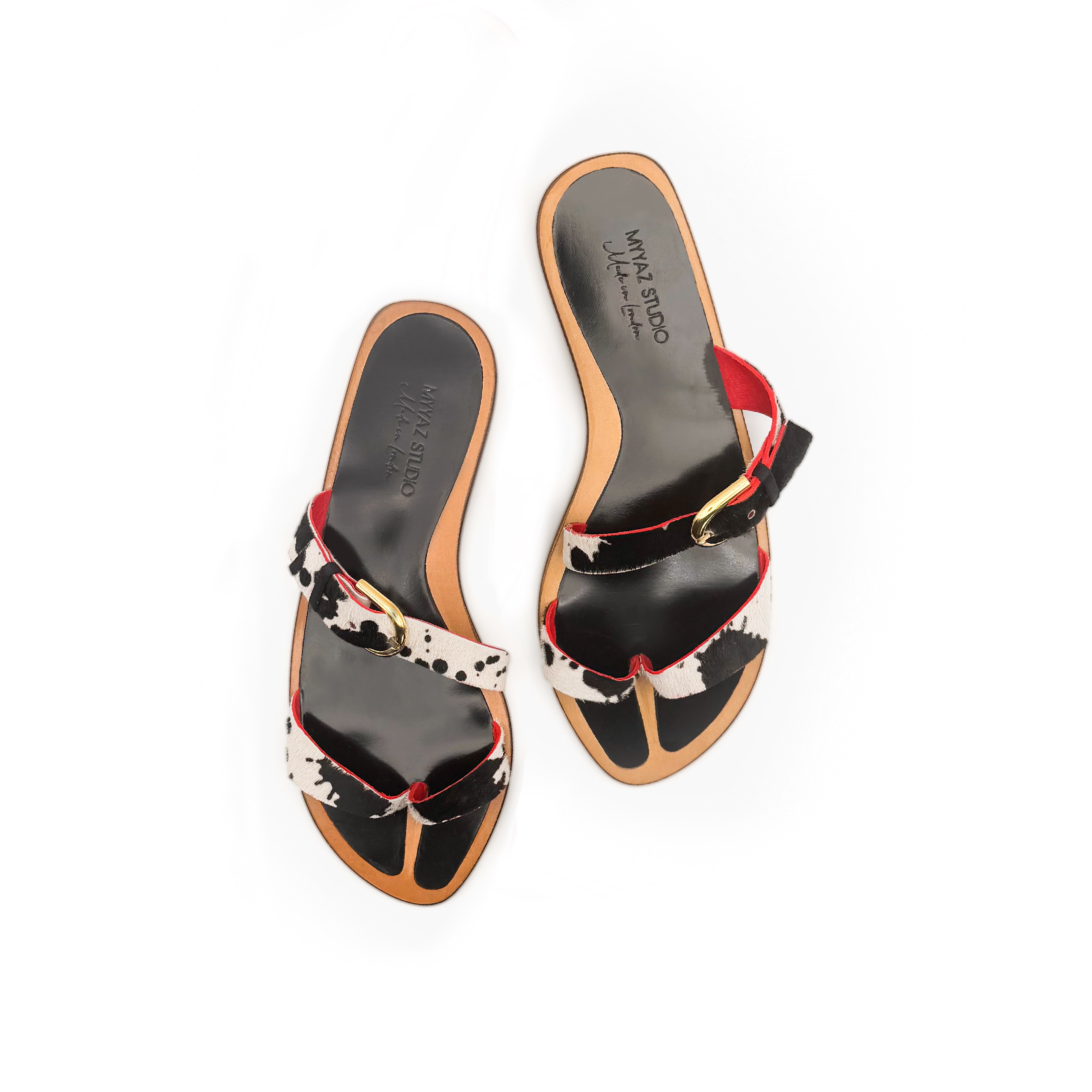 Arche sandal - Black & white
