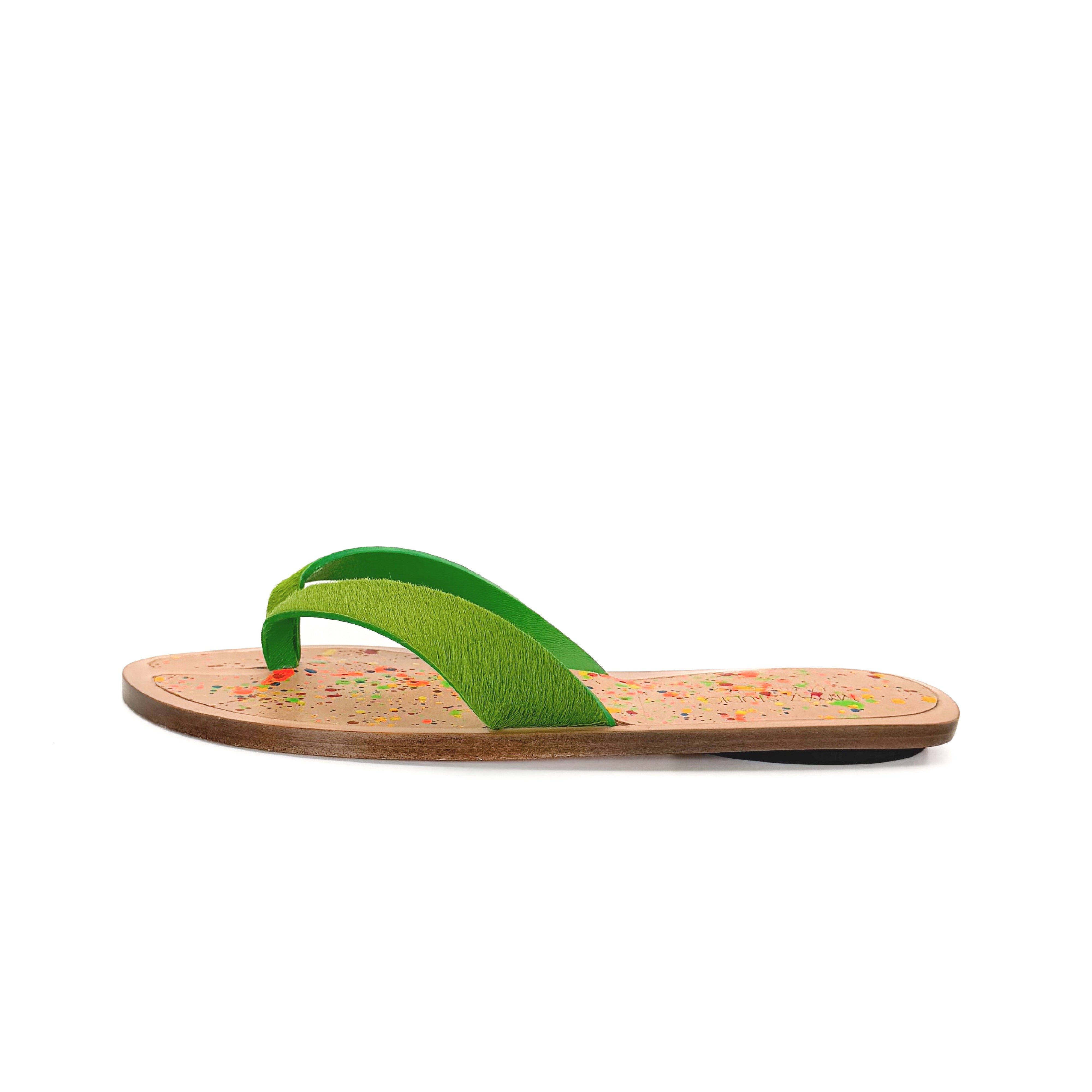 Vena sandal - Green