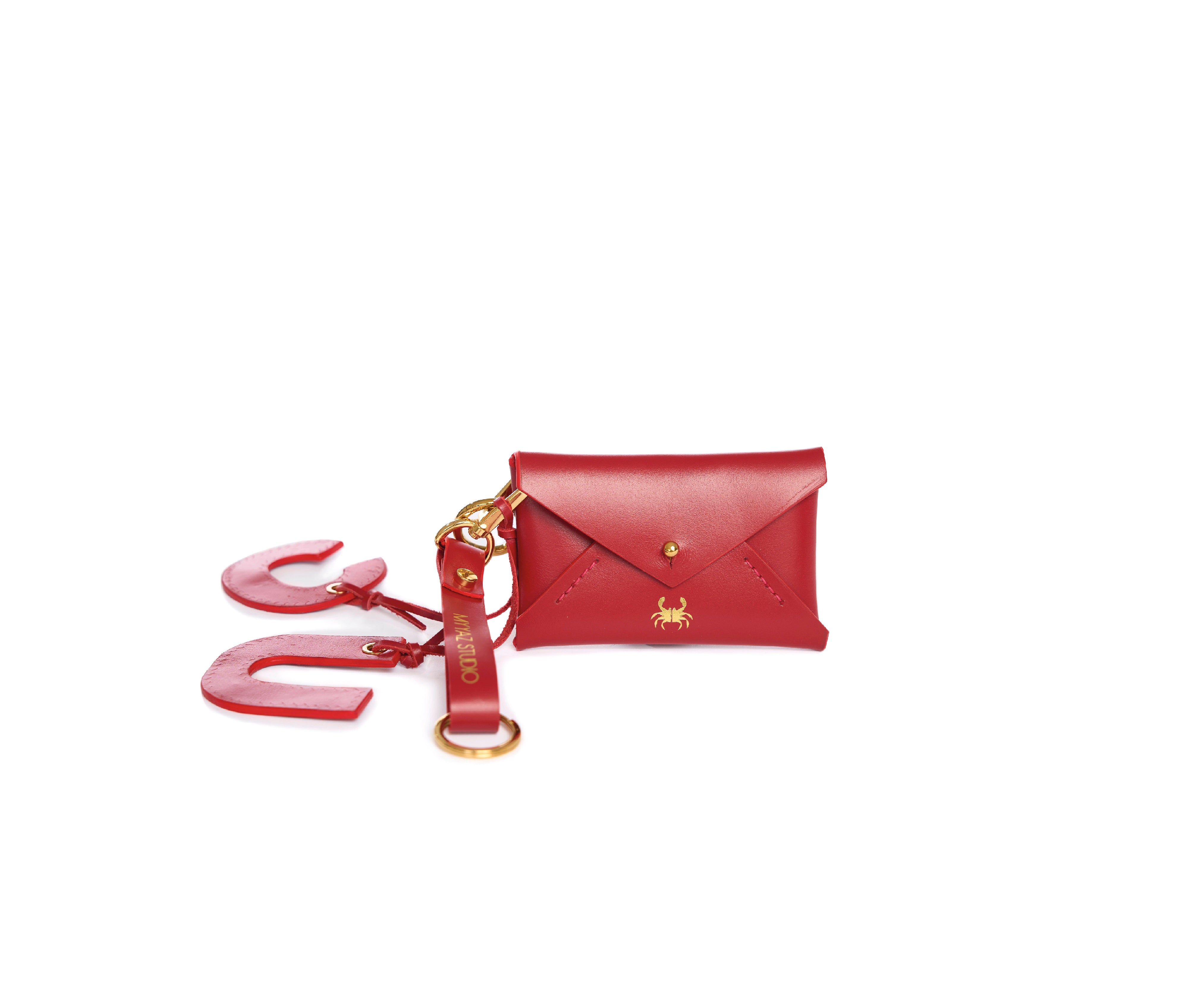 Bag Charm - Red