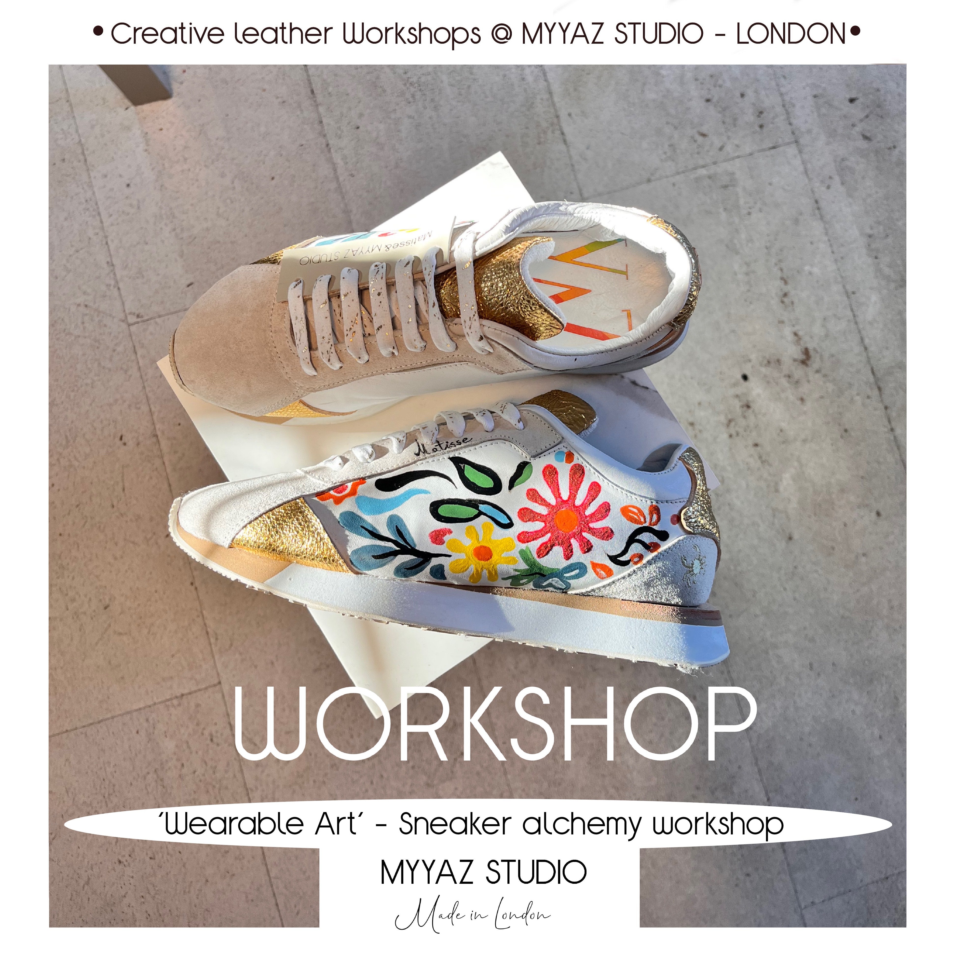 "Wearable Art" - Sneaker Alchemy Workshop