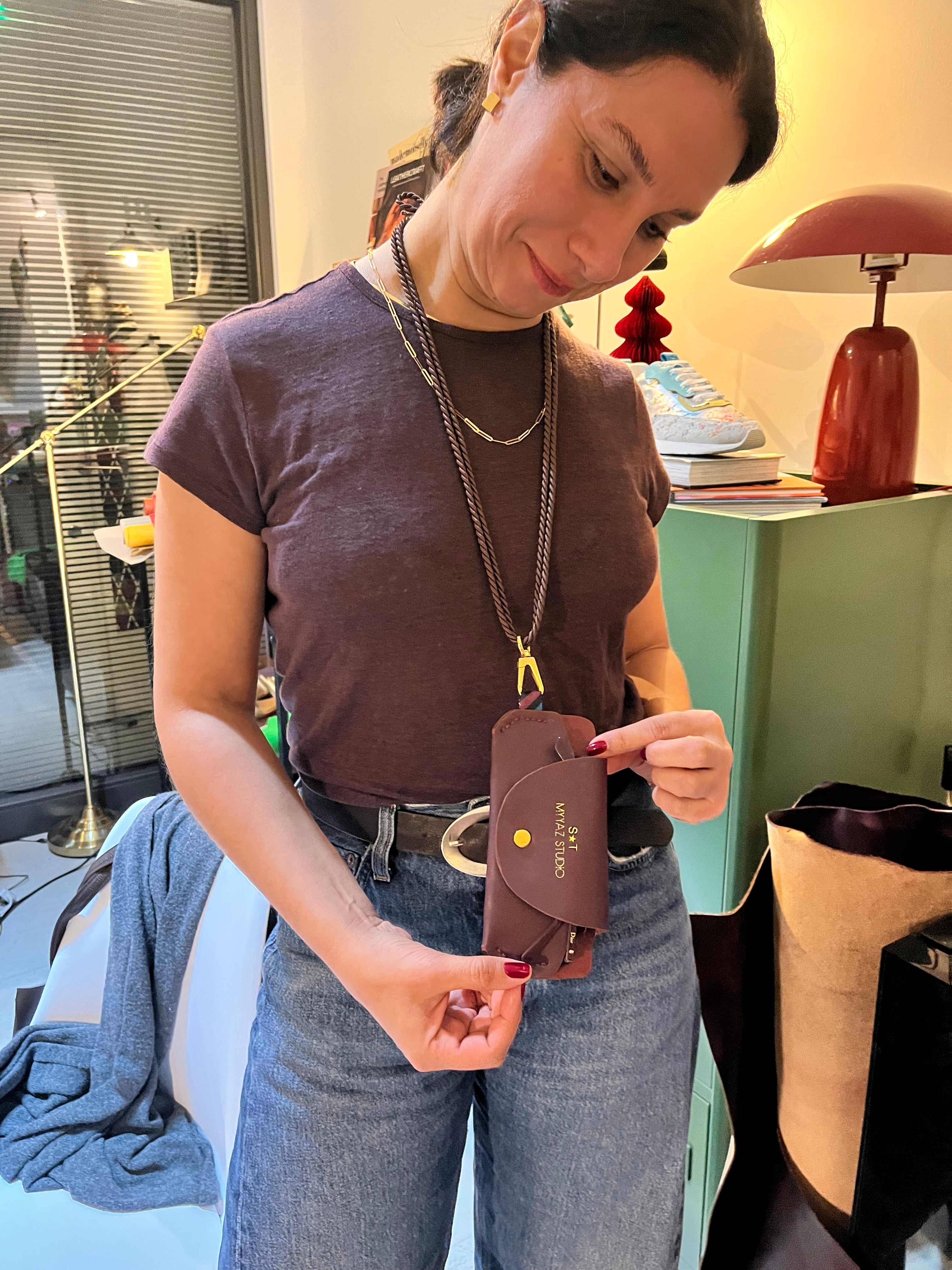 Glasses Case Workshop - Cut, punch and stitch your own leather case.